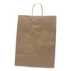 Kari-Out Kraft Paper Bags, 13 x 7 x 17, Kraft, 250PK 1200130